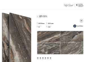 กระเบื้องพื้นผิวเงาแบบไดนามิก ขนาด 800x1600 1200x1800 750x1500 มม. ออกแบบมาเพื่อพื้นที่ที่มีสไตล์ พร้อมรูปลักษณ์เรียบเนียนและเปล่งประกาย - Product Image 3