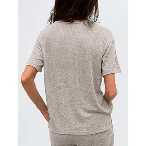 2025, ropa de salón holgada de 2 piezas para mujer, chándales acanalados de verano XS, ropa de vacaciones, conjuntos de pijamas a juego - Product Image 2