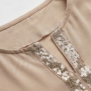Elegante Abaya Musulmana para Mujer, Larga hasta el Suelo, Manga Larga, Servicio OEM de Alta Calidad, Moda Modesta para Uso Diario, Color Personalizado - Product Image 4