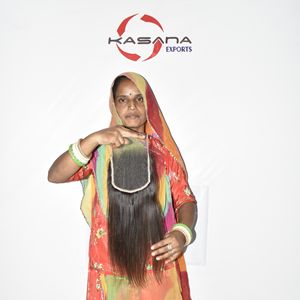 Extensions de cheveux humains indiens bruts 6*6 HD, non traités, cuticules alignées, lisses, double trame, ondulation profonde, vente en gros - Product Image 4