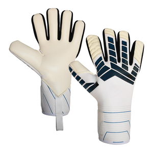 Gants de gardien de but en cuir légers et personnalisés pour équipe adulte, antidérapants, protection pour le football, entraînement en club - Product Image 1