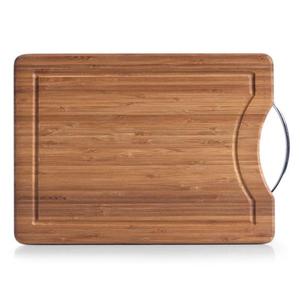 Tabla de cortar de madera de acacia gruesa para carnicero, tabla de picar de madera resistente para encimera de cocina, antideslizante, lo último en diseño. - Product Image 6