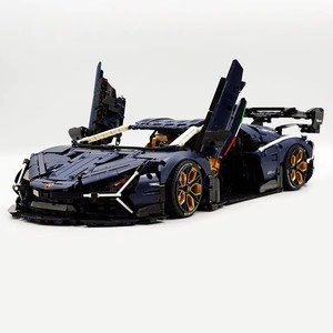 Bloques de Construcción de Superauto Lamborghini a Escala 1:8, Más de 4000 Piezas, Modelo de Auto Technic de 60 CM, Juguete Coleccionable de Alta Calidad, Colección MOC - Product Image 3