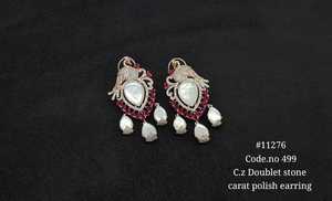 Pendientes Colgantes de Lujo con Circonita Cúbica, Diseño de Gota de Agua, Chapados en Oro, para Mujer, Joyería de Fiesta - Product Image 3