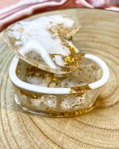 Luxury Handmade <b>Resin</b> Jewelry Box With Artistic Design For Home Decoration And Jewelry Organization - Product Image 4