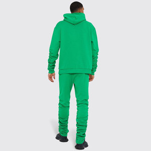 Ensemble de survêtements empilés unisexe de haute qualité pour la sublimation, 100 % coton, pour hommes - Product Image 3