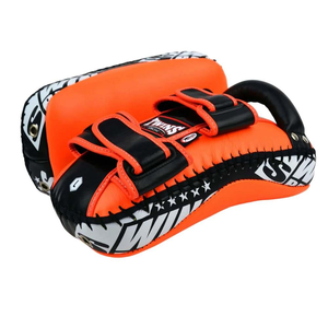 Professional Muay Thai Kick <b>Shield</b> Curved Thai Pad for Martial Arts Coaching Custom Martial Arts Muay Thai Kick <b>Shields</b> - Product Image 5