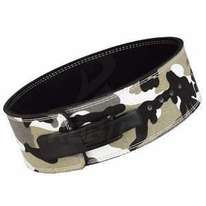 เข็มขัดยกน้ำหนักหนังวัวพร้อมหัวเข็มขัดแข็งแรง-เป็นมิตรกับสิ่งแวดล้อมและระบายอากาศได้ดีสำหรับการฝึกยกน้ำหนักและการออกกำลังกาย - Product Image 3