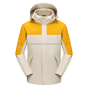 Veste de ski personnalisée pour femmes 3-en-1 pour l'extérieur veste rigide coupe-vent imperméable grande taille sweats à capuche pour hommes vestes à fermeture éclair 2025 - Product Image 5