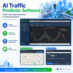 Logiciel de Prédiction de Signalisation Routière par IA pour le Contrôle Intelligent des Intersections Urbaines |   OEM et intégration disponibles - Product Image 1