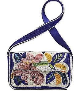 Sac à bandoulière ethnique brodé de perles, sac à main de luxe décoratif pour femme, idéal pour les soirées et l'usage quotidien, sac bandoulière tendance - Product Image 3