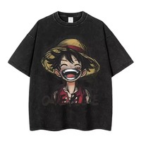 32 Estilos de Camisetas de Manga Corta de Anime Unisex de Buena Calidad, Tejidas, con Personajes de Monkey D. Luffy, Roronoa Zoro, Sanji, Saber, Ace, para Cosplay
