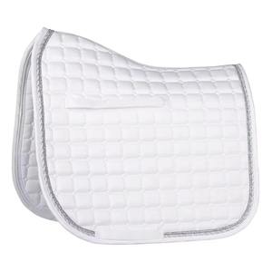 Tapis de selle personnalisé en satin confortable pour le saut anglais – Équipement d'équitation pour chevaux - Product Image 1