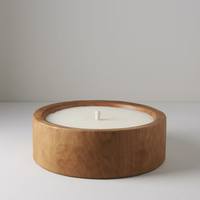 Pot à bougie en bois fait main, emballage moderne pour entreprise, écologique, personnalisé, décoration intérieure, aromathérapie, rangement