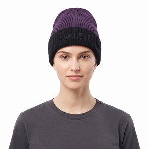 Bonnet d'hiver tricoté en acrylique personnalisé avec étiquette, chaud et unisexe, pour le ski – Vente en gros - Product Image 1