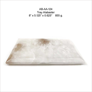 Bandeja de Exhibición Rectangular de Mármol Natural, Moderna, Hecha a Mano en India, Plato de Servir de Piedra, Decoración Elegante para Mesa, Hotel, Restaurante - Product Image 4
