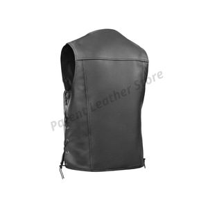 Chaleco de Cuero Genuino para Hombre, Resistente al Viento y Transpirable, para Uso en Exteriores, Servicio Personalizado OEM, Venta al Por Mayor en Grandes Cantidades - Product Image 2