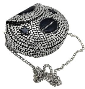 <b>Silver</b> metal Beaded Ethnic purse Girls Bridal Bag cross body bag for women/Girl party <b>clutch</b> Metal <b>clutches</b> Vintage Brass - Product Image 3