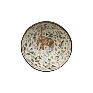 ชามมะพร้าวเคลือบแลคเกอร์เป็นมิตรกับสิ่งแวดล้อมออกแบบได้ตามต้องการพร้อมโลโก้ทำจากเวียดนาม - Product Image 5