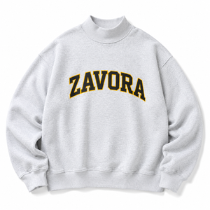Sudaderas Oversize de Cuello Alto de Forro Polar, Premium de Alto Gramaje, con Hombros Caídos, Personalizadas, Estilo Europeo y Americano, Top de Cuello Redondo - Product Image 2