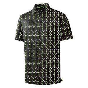 Nuevo Diseño, Mejor Calidad, Cómodas Camisetas de Golf para Hombre de Secado Rápido, Spandex/Algodón, en Venta Online - Product Image 1