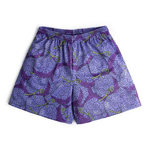 Short de basketball en mesh sublimé respirant pour homme avec logo et design personnalisés - Product Image 2
