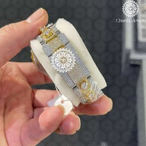 Charm_Jewells Luxury Stainless Steel <b>Watch</b> Round Case 40mm Analog Quartz Sapphire Crystal Luminous Women Fashion - Product Image 3