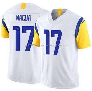 Maillot de football américain personnalisé pour enfants, nom de l'équipe, unisexe, manches courtes, été, séchage rapide, 100% polyester, marque JXH, service OEM - Product Image 5