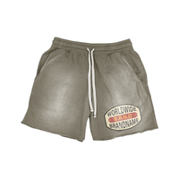 Conjunto de 3 piezas de verano para hombre BRANDNAME: Camiseta de algodón transpirable de punto con cuello redondo, pantalones cortos y gorra de béisbol sin costuras, color liso.