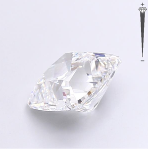 Diamante Cultivado en Laboratorio con Certificación IGI, 4.21 CT, Corte Cuadrado, Color D, Claridad VVS2, CVD LG 768682865, ROYAL GEMS para Joyería - Product Image 2