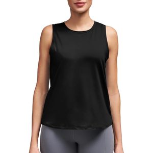 Women High Neck Tank <b>Top</b> Mesh Back Breathable Yoga Workout Athletic Shirt Gym Clothes Fitness Clothing - Product Image 6