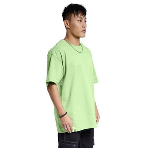 Camiseta Oversize de Streetwear para Hombre, Diseño Personalizado, Transpirable, de Lona, Alta Calidad, Verano, Venta al Por Mayor - Product Image 4