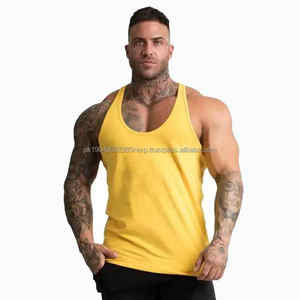 Débardeur Homme Personnalisé 3D Boutons Tendance 100% Coton Respirant Séchage Rapide pour Styles Décontractés - Product Image 1