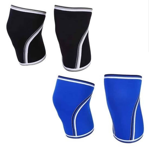 Genouillères en néoprène 5 mm à motif camouflage imprimé par sublimation de qualité supérieure, personnalisées pour la musculation et l'haltérophilie - Product Image 3