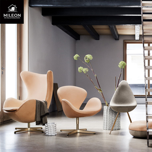 Chaise de salle à manger, restaurant, hôtel, design moderne, revêtement en cuir et tissu, métal, coussin confortable personnalisé, chaise de salle à manger Beetle - Product Image 5