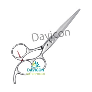 DAVICON-Tijeras afiladas de acero inoxidable, pulidas y brillantes, para peluquero - Product Image 4