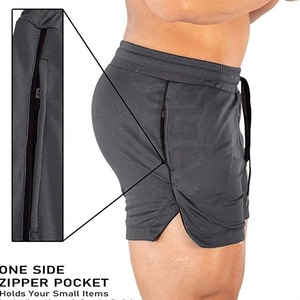 Pantalones Cortos de Nailon para Hombre, Estilo 2026, Más Vendidos, Color Sólido, para Correr, Venta en Línea - Product Image 3