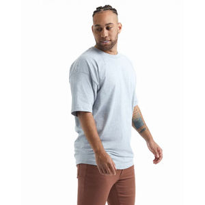 Bulk Order Cotton Tee Mens Tee With <b>Box</b> Fit For US Streetwear Brands Seasonal <b>Drops</b> - Product Image 5