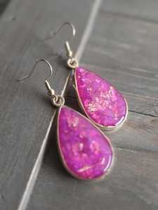 Pendientes de Resina Epoxi Hechos a Mano MN EXPORTS para Mujer, Elegantes, Ligeros, Joyería Islámica de Moda para Fiesta, Regalo - Product Image 6