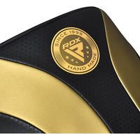 Protection de l'aine RDX Tri Lira 1 pour boxe et MMA, rembourrée en mousse, certifiée, unisexe, or/argent – Offre Spéciale