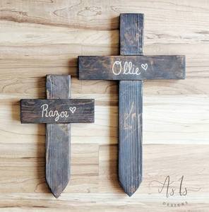 New wooden and resin epoxy <b>cross</b> sign - <b>top</b> quality wholesale - christians prayer - Product Image 2