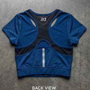 Yoga Athletic <b>Crop</b> <b>Top</b> Women Compression Athletic <b>Crop</b> Shirt Workout Fitness <b>Crop</b> Shirt <b>Tops</b> Women - Product Image 5