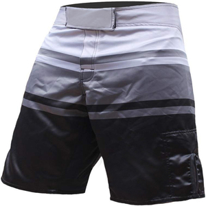 Shorts MMA personnalisés légers, extensibles dans les deux sens, avec panneau extensible à l'entrejambe - Product Image 1