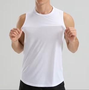Débardeur de sport pour homme, séchage rapide, respirant, écologique, 100 % coton, fitness, course à pied, mode, décontracté, ultra-léger - Product Image 4