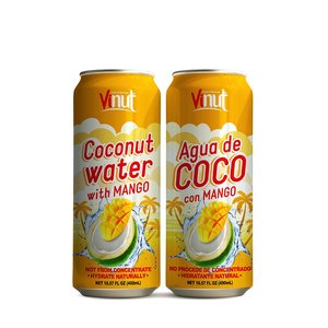 16.9 FlOz VINUT 100% Eau de coco fraîche avec des usines de mangue Exportateurs - Product Image 1