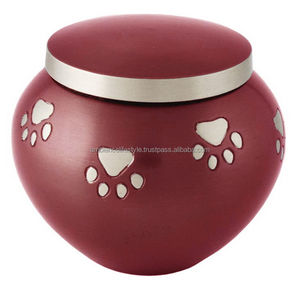 Ambience Lifestyle Modern Cast Aluminum Cremation Urn <b>for</b> Dogs and Cats Outstanding Burial <b>Memorial</b> <b>for</b> <b>Pet</b> Ashes - Product Image 2