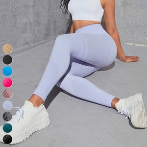 Unique Design Customized Women Leggings Solid Color Casual Full Length Everyday Stretch Soft Women legging for fitness high - Product Image 5