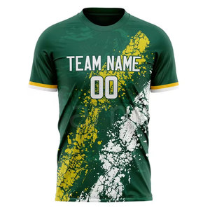 Camiseta Deportiva Personalizada de Alta Calidad, Secado Rápido, Transpirable, para Entrenamiento de Fútbol - Product Image 3