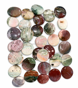 Bola y globo de jaspe unicornio natural tallado, piedra de palma curativa para Reiki, meditación, equilibrio de chakras, Feng Shui, piedra preciosa al por mayor - Product Image 3