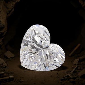 Diamants en vrac certifiés IGI 5.01 HEART VS2, diamant cultivé neuf, fraîchement extraits de la mine - Product Image 3